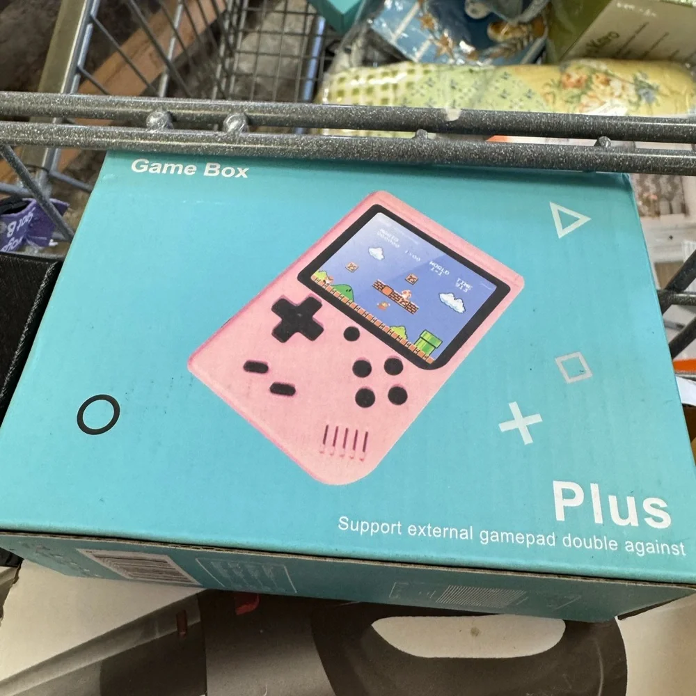 Game Box Plus Pink Handheld Console